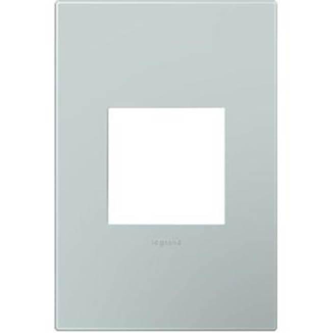 Adorne Pale Blue, 1-Gang Wall Plate