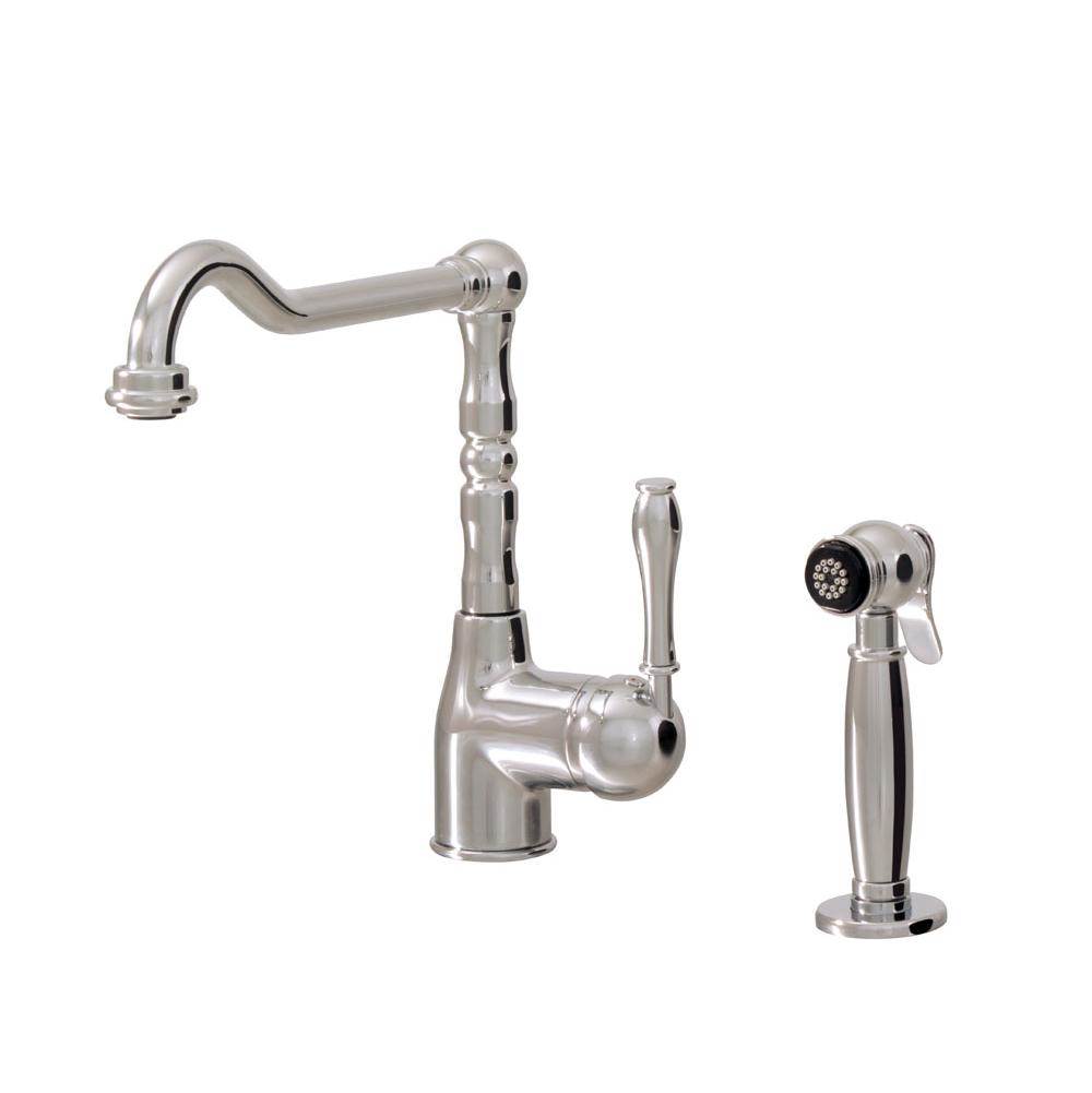 Aquabrass Canada 2150S New England Side Spray Kitchen Faucet
