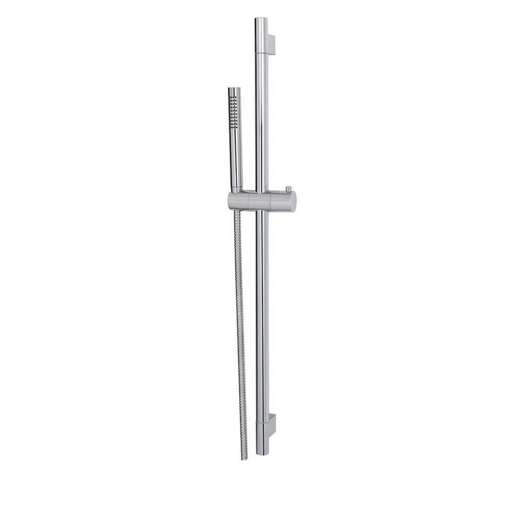 Aquabrass Canada 12695 Complete Round Shower Rail - 1 Function