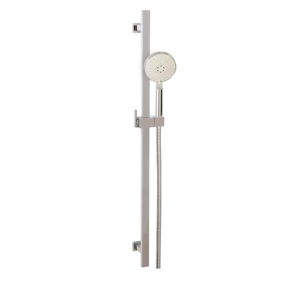 Aquabrass Canada 12716 Complete Square Shower Rail - 5 Functions