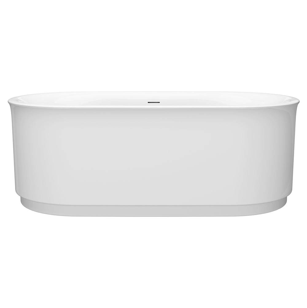 American Standard Canada Studio® S 68 x 34-Inch Freestanding Bathtub Center Drain With Integrated Overflow