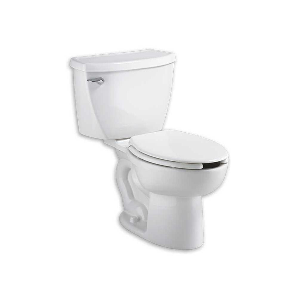 American Standard Canada Cadet® Two-Piece Pressure Assist 1.6 gpf/6.0 Lpf Chair Height Elongated EverClean® Toilet