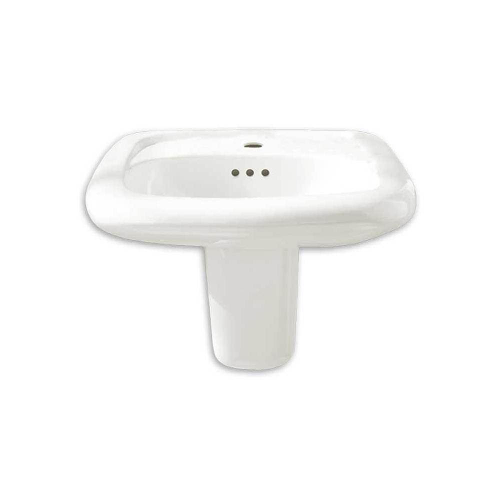 American Standard Canada Murro™ Wall-Hung EverClean® Sink Less Overflow With Center Hole Only
