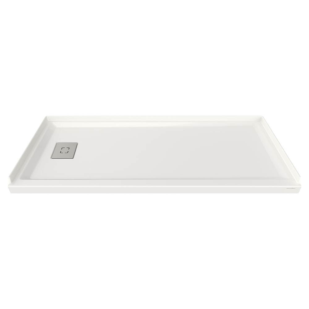 American Standard Canada Studio® 60 x 30-Inch Single Threshold Shower Base With Left-Hand Outlet