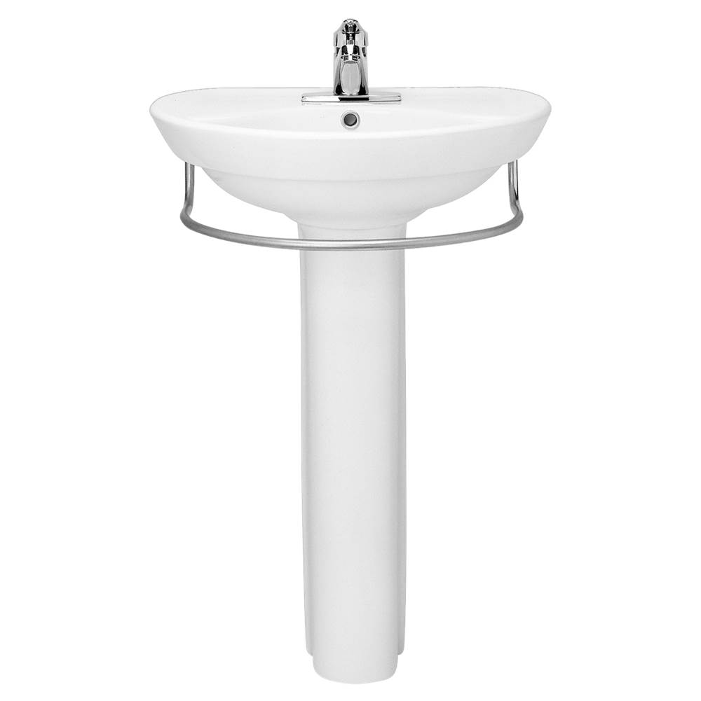 American Standard Canada Ravenna® 8-Inch Widespread Pedestal Sink Top and Leg Combination