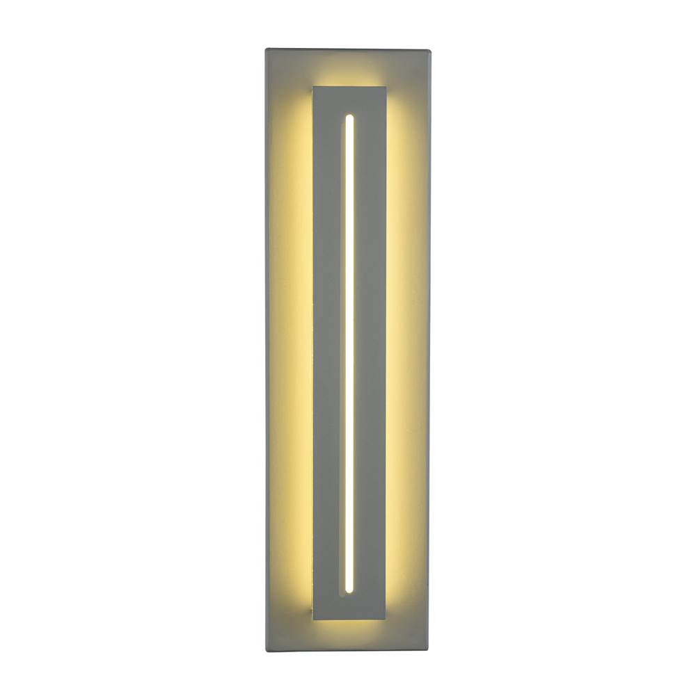 Avenue Lighting Avenue Outdoor The Bel Air Collection Silver Led Wall Sconce