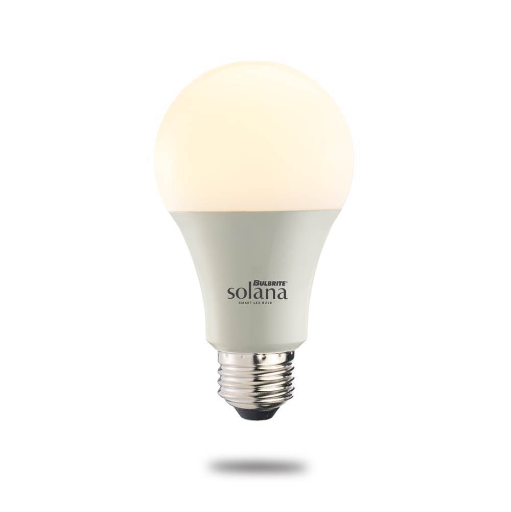 Bulbrite Smart Led Wifi Bulb 8W A19 White Light 60W Equivalent 1Pk
