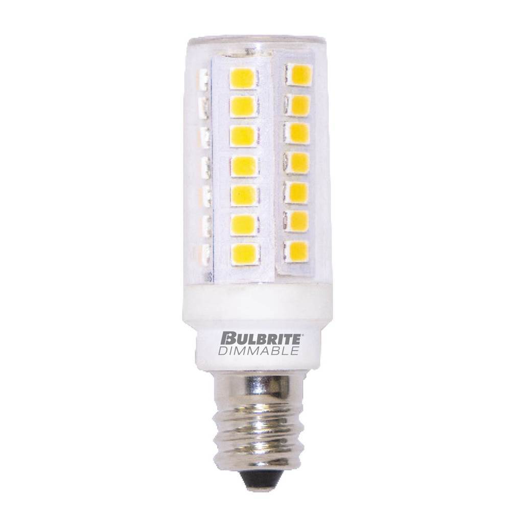Bulbrite 5W Led E12 Clear 2700K Dimmable 120V