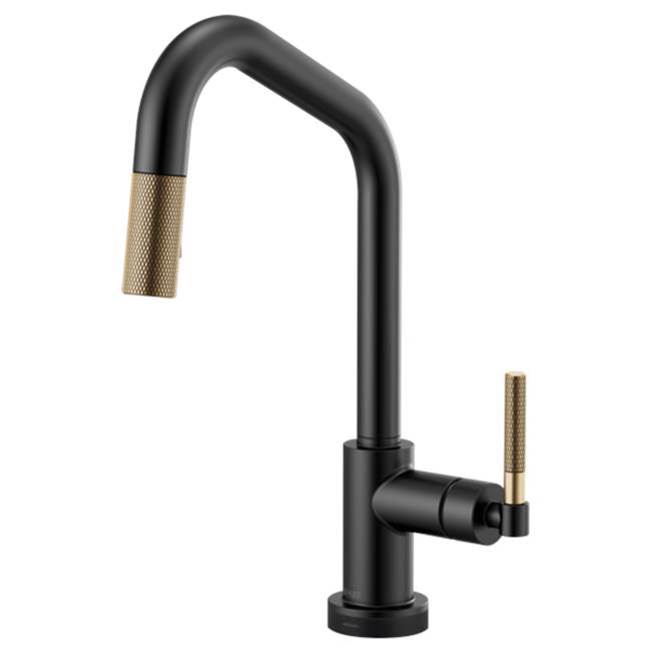 Brizo Canada Angled Spout Pull-Down With Smarttouch, Knurled Handle
