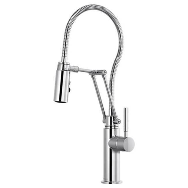 Brizo Canada Articulating Faucet With Finished Hose