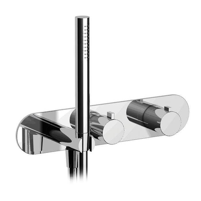 Ca'bano Thermostatic trim with hand shower  and 2 way diverter