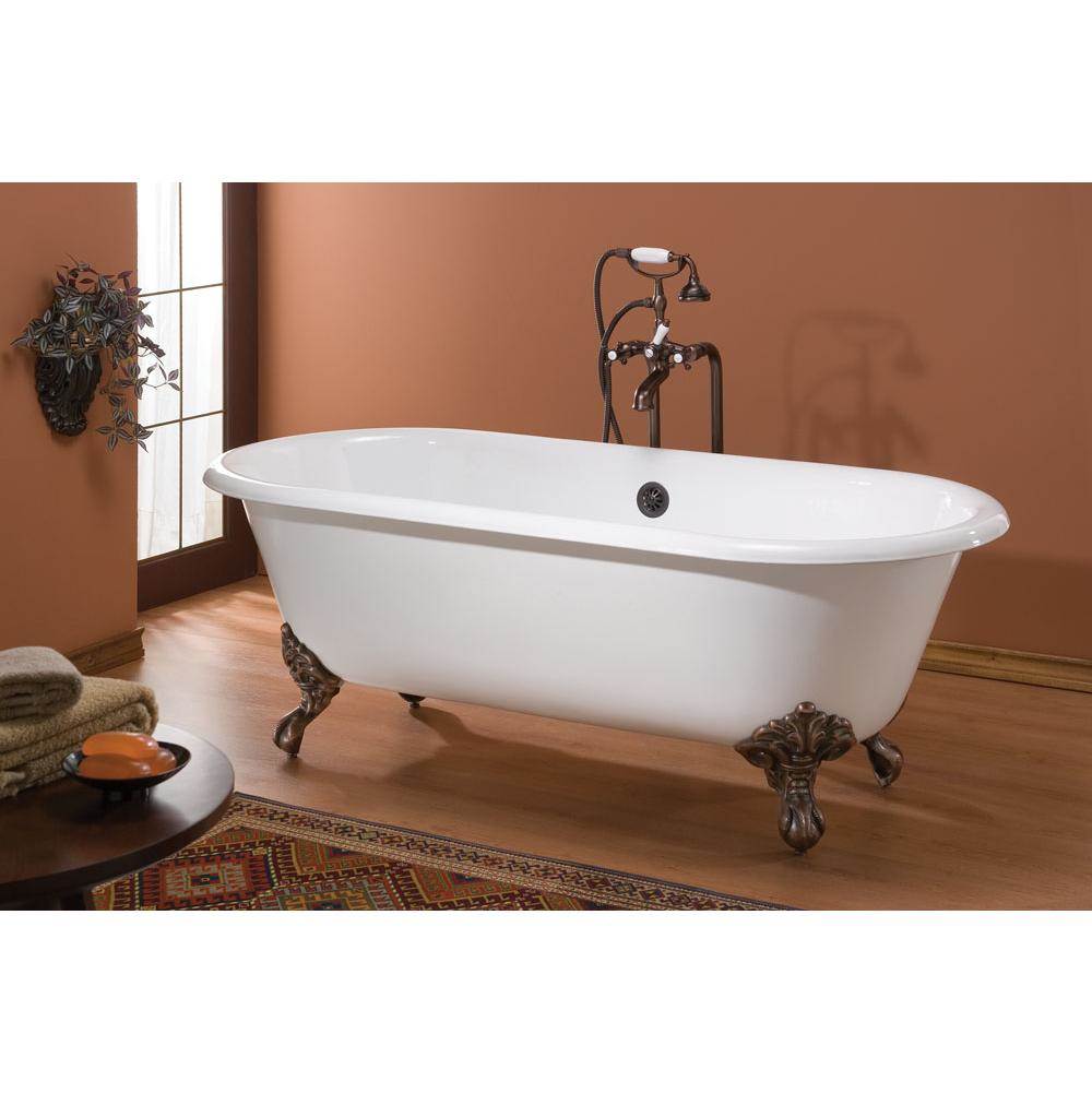 Cheviot Products Canada REGAL Cast Iron Bathtub with Continuous Rolled Rim