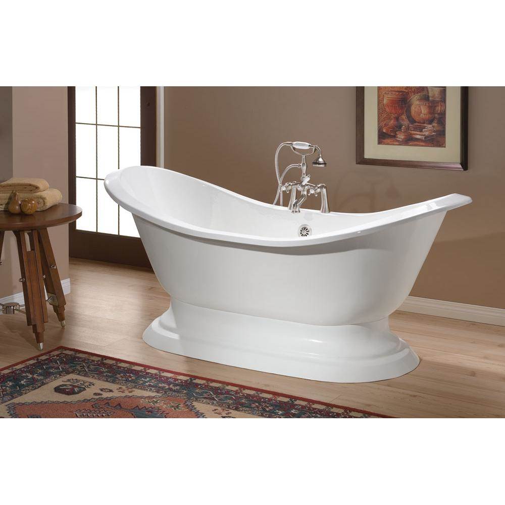 Cheviot Products Canada REGENCY Cast Iron Bathtub with Pedestal Base