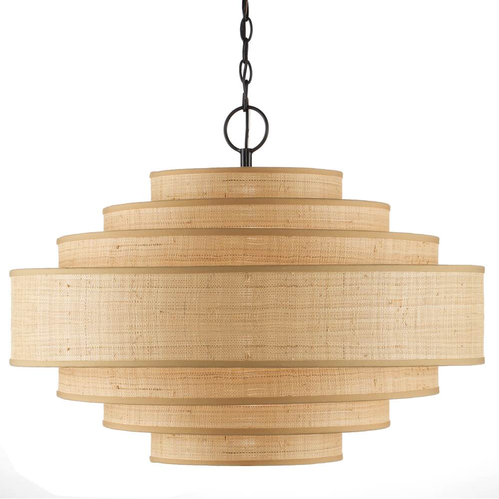 Currey And Company Maura Natural Chandelier