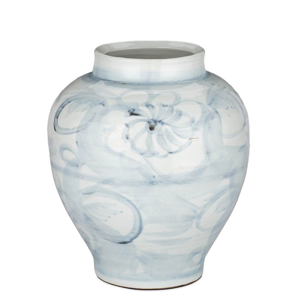 Currey And Company Ming-Style Countryside Medium Preserve Pot