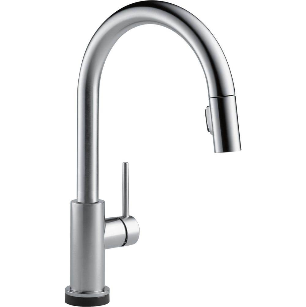 Delta Canada Trinsic® VoiceIQ™ Single-Handle Pull-Down Kitchen Faucet with Touch<sub>2</sub>O® Technology