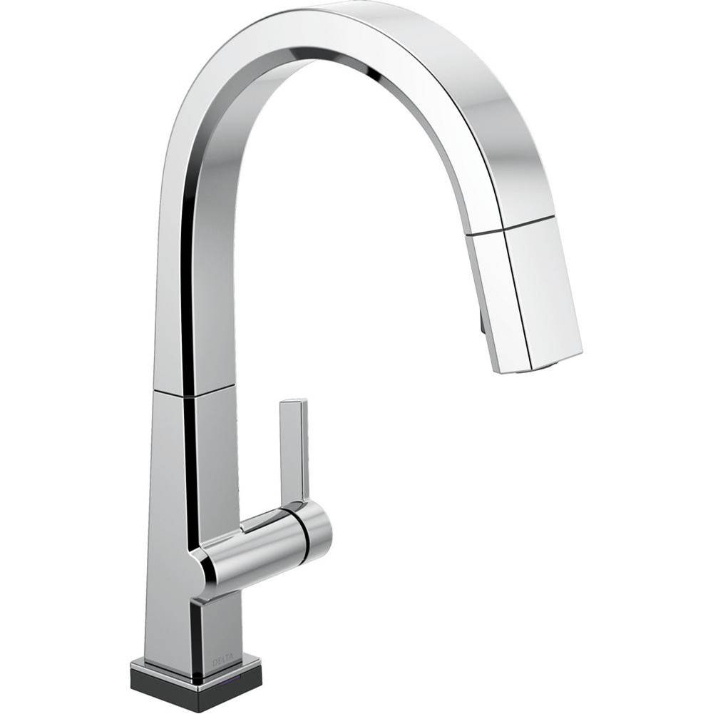 Delta Canada Pivotal™ Single Handle Pull Down Kitchen Faucet with Touch<sub>2</sub>O® Technology