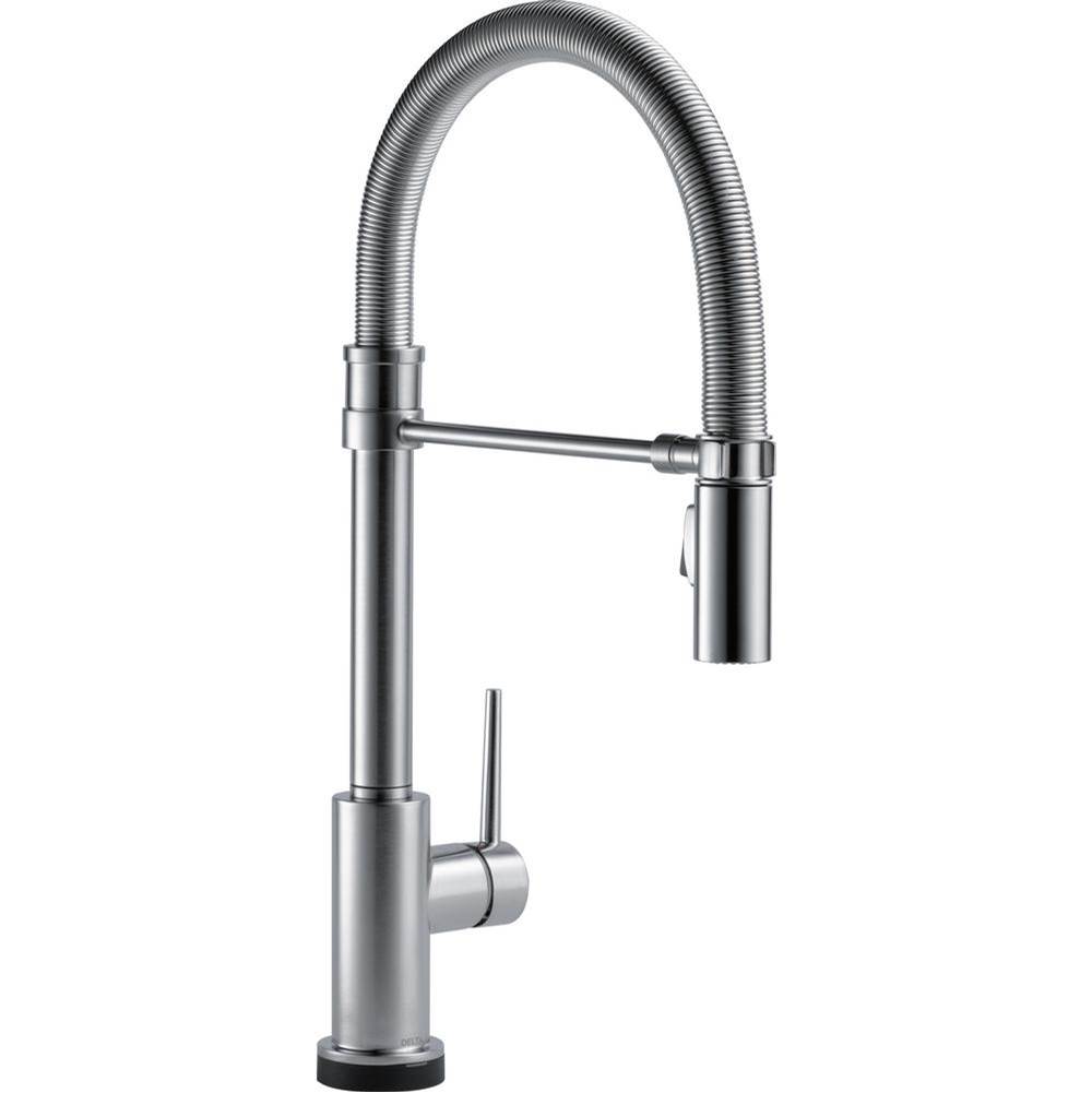 Delta Canada Trinsic® Single-Handle Pull-Down Spring Kitchen Faucet with Touch<sub>2</sub>O® Technology