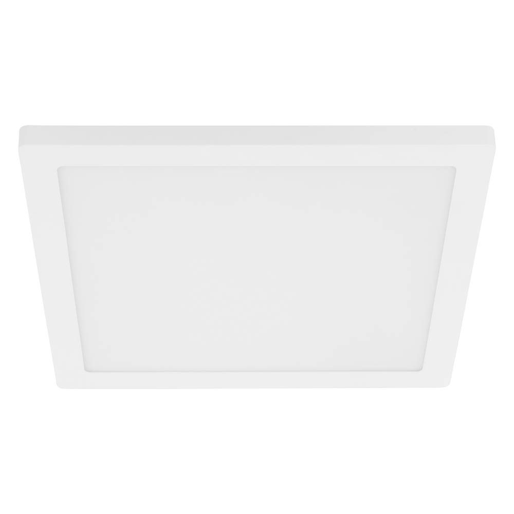 Eglo 1x24W LED Square Ceiling / Wall Light w/ White Finish & White Acrylic Shade