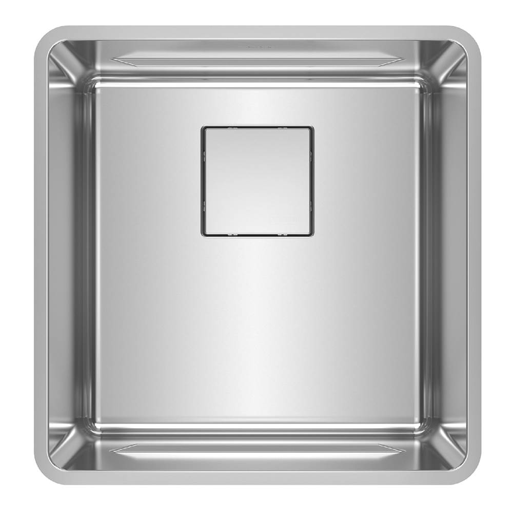 Franke Residential Canada Pescara 18-in. x 18-in. 18 Gauge Stainless Steel Undermount Single Bowl Kitchen Sink