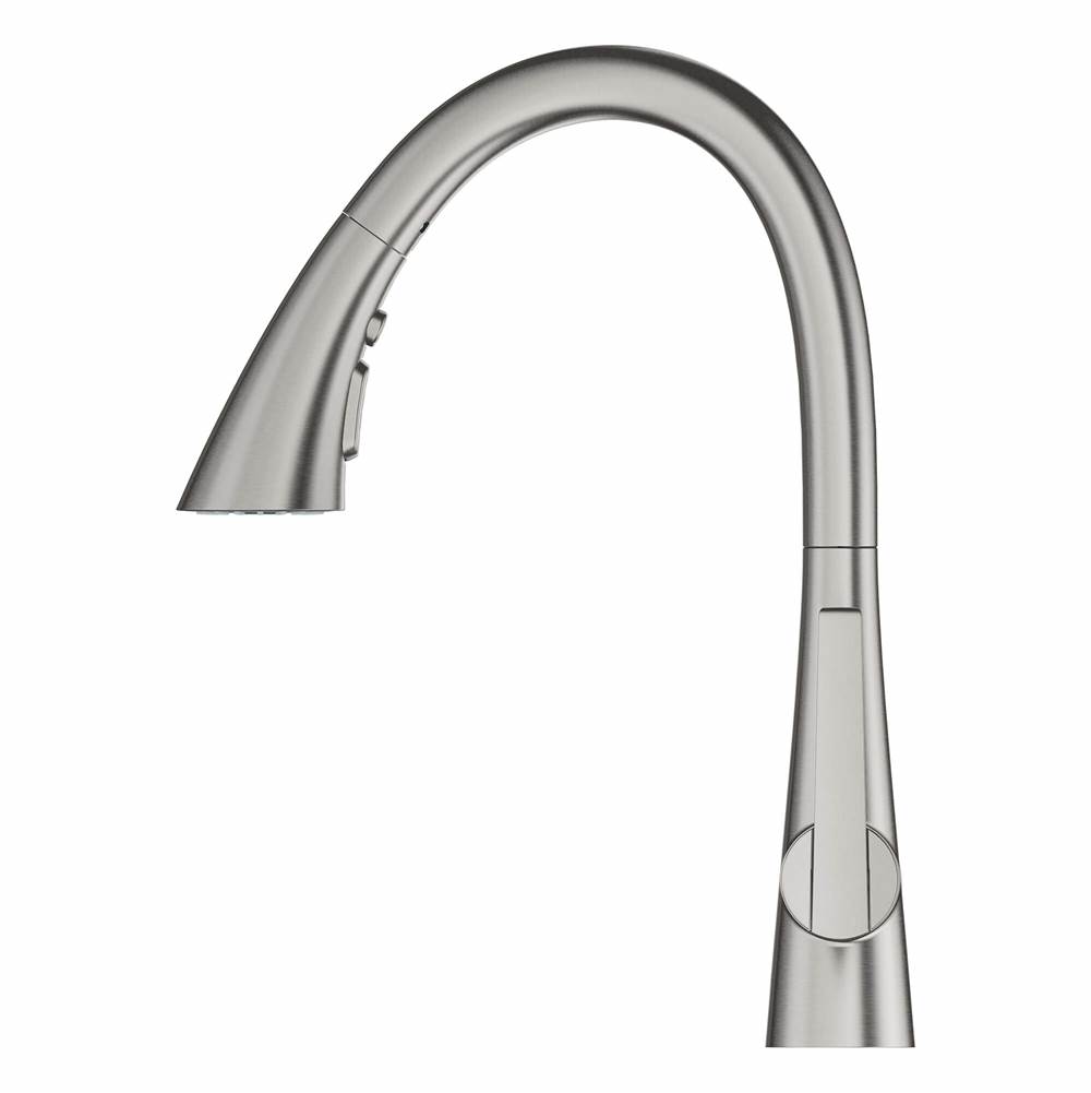 Grohe Canada Zedra Single-Handle Pull Down Kitchen Faucet Triple Spray