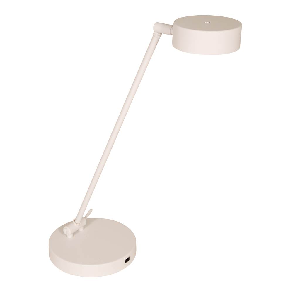 House Of Troy Generation adjustable LED table lamp in white