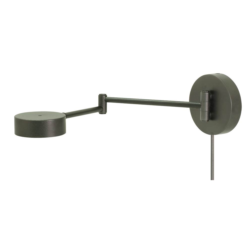 House Of Troy Generation LED Swing Arm Wall Lamp in Granite