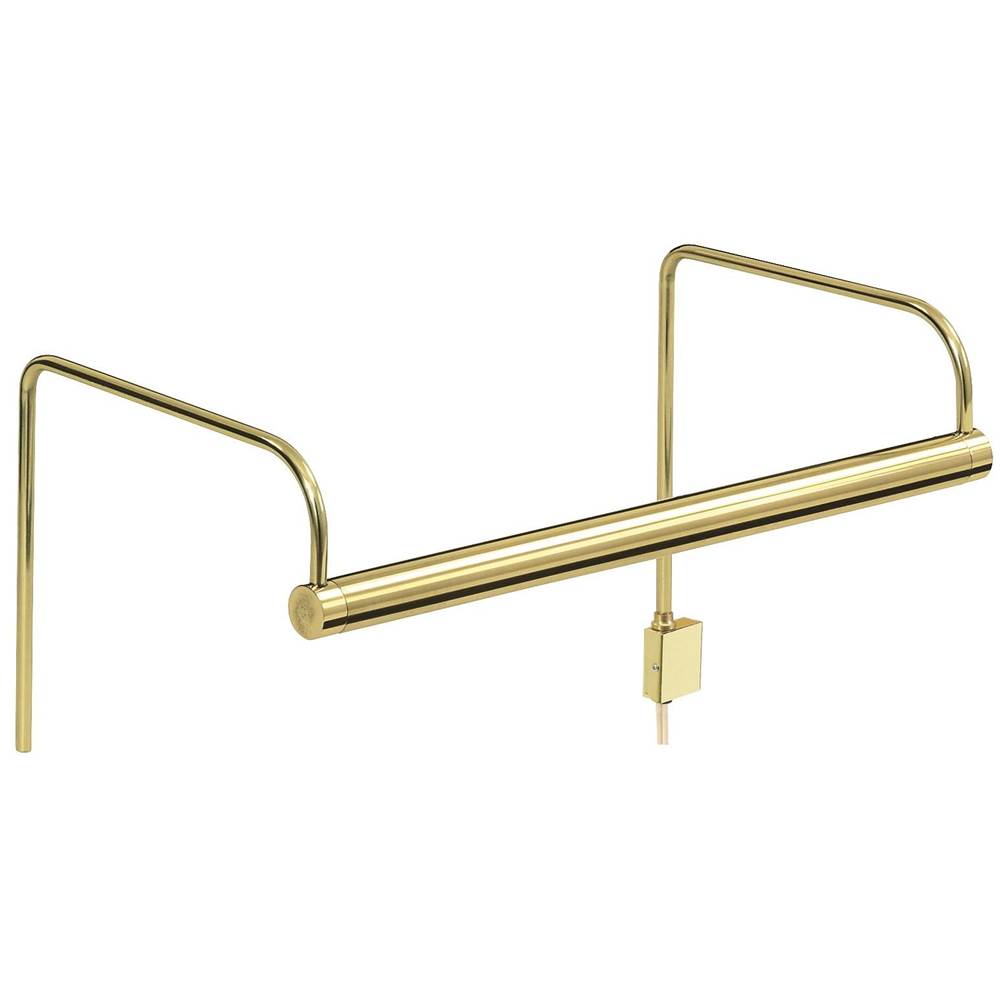 House Of Troy Slim-Line 6'' Satin Brass Picture Light