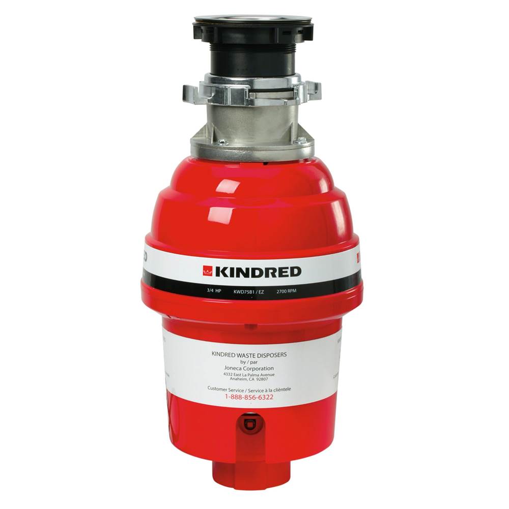 Kindred Canada Kindred 3/4 Horse Power Batch Feed Food Waste Disposer