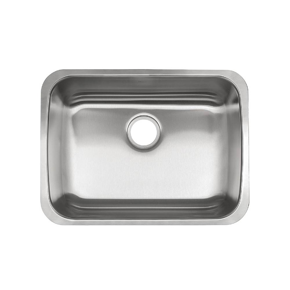 Kindred Canada Reginox 24.75-in LR x 18.75-in FB Undermount Single Bowl Stainless Steel ADA Kitchen Sink