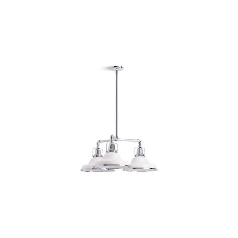 Kohler Hauksbee® Three-light chandelier