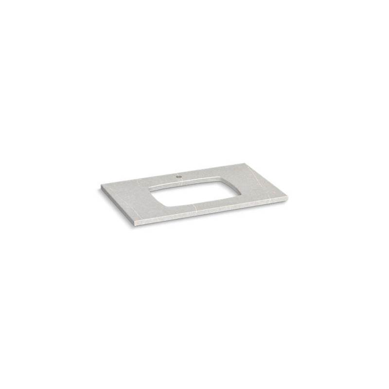 Kohler Silestone® 37'' quartz vanity top with rectangular cutout for Carillon® sink
