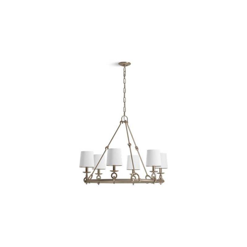 Kohler Terret™ 36'' six-light chandelier