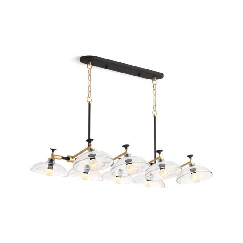 Kohler Tone™ 41'' eight-light chandelier