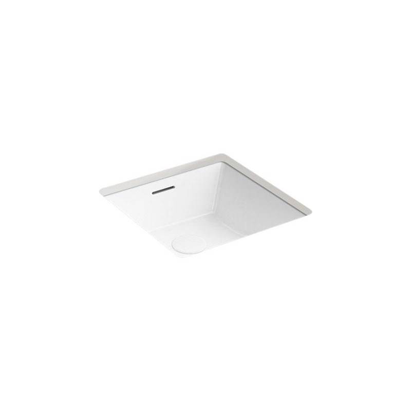 Kohler Brazn™ 16-1/4'' square undermount bathroom sink