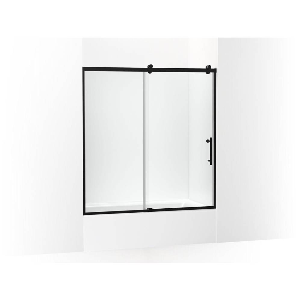 Kohler Rely 62-1/2 in.  H Sliding Bath Door With 3/8 in. -Thick Glass