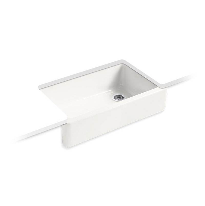 Kohler Whitehaven® 35-3/4'' undermount single-bowl farmhouse kitchen sink