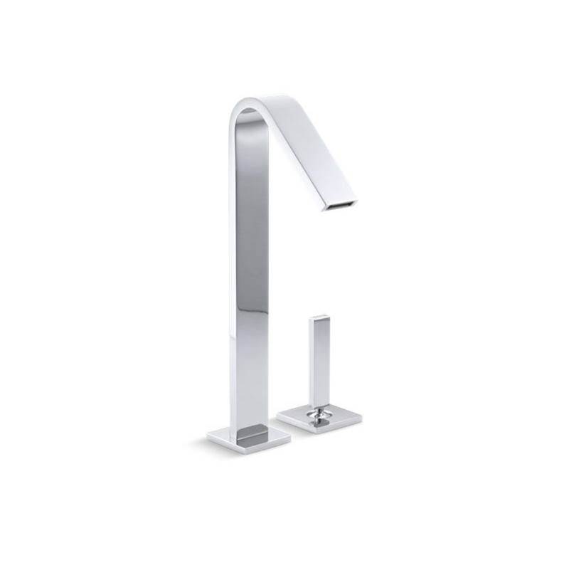 Kohler Loure® Tall Single-handle bathroom sink faucet with lever handle