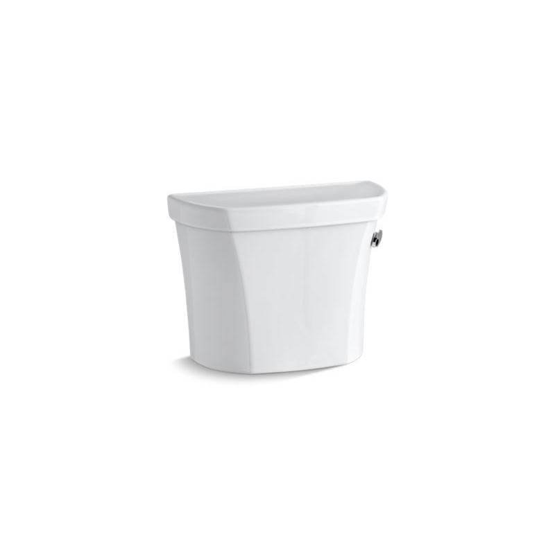 Kohler Wellworth® 1.28 gpf toilet tank with right-hand trip lever and tank cover locks
