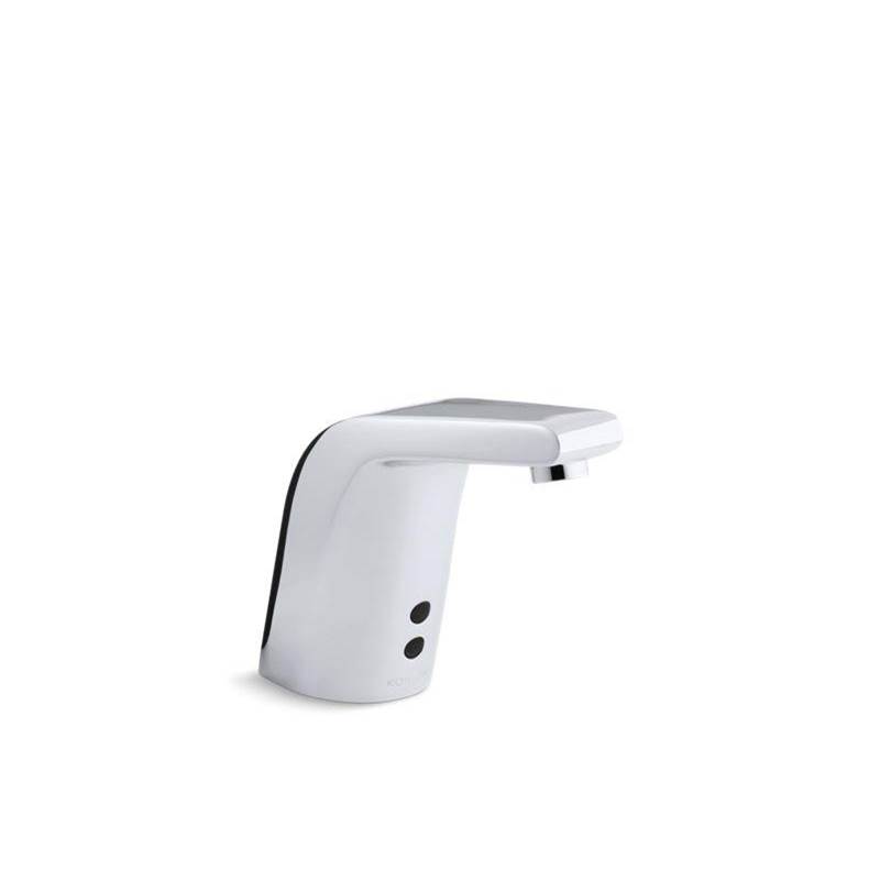 Kohler Sculpted Touchless single-hole lavatory sink faucet with Insight™ sensor technology, HES-powered, 0.5 gpm