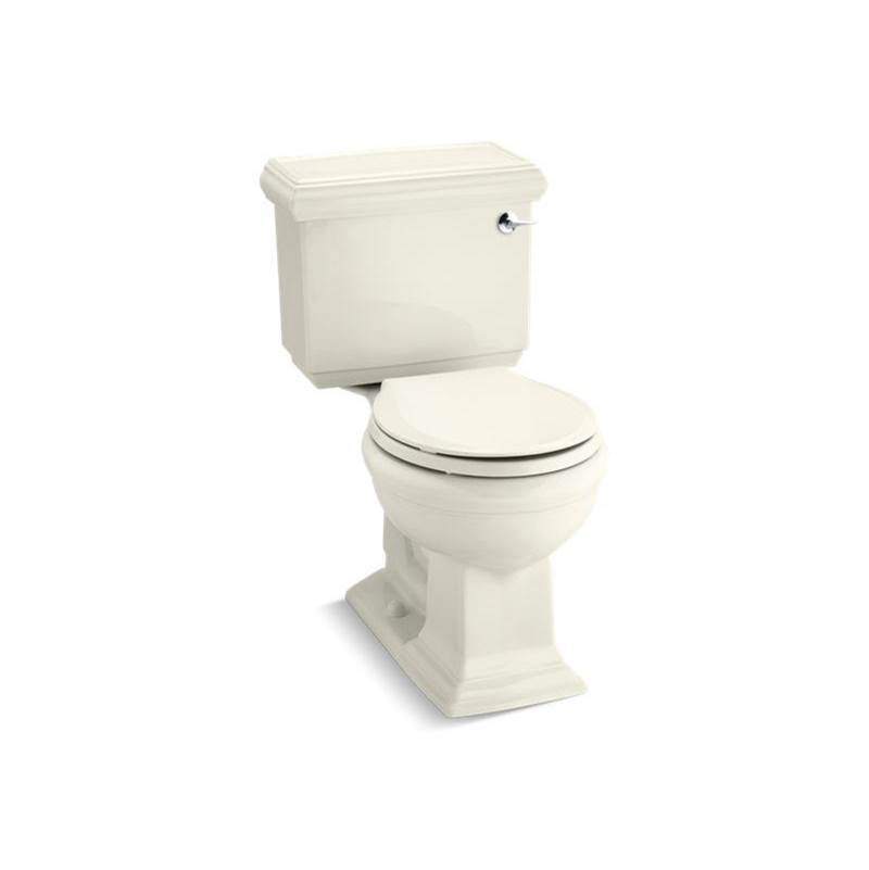 Kohler Memoirs® Classic Two-piece round-front 1.28 gpf chair height toilet with right-hand trip lever