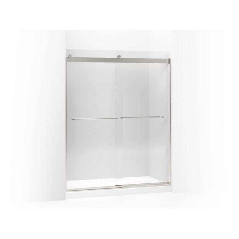 Kohler Levity® 74'' H sliding shower door with 1/4'' - thick glass