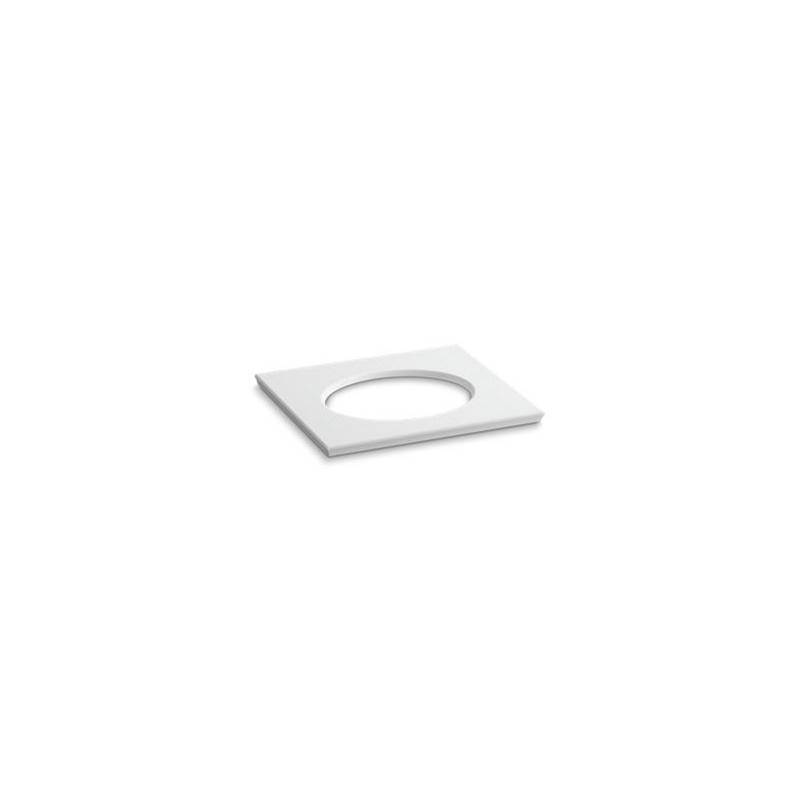 Kohler Solid/Expressions® 25'' vanity top with single Verticyl® oval cutout