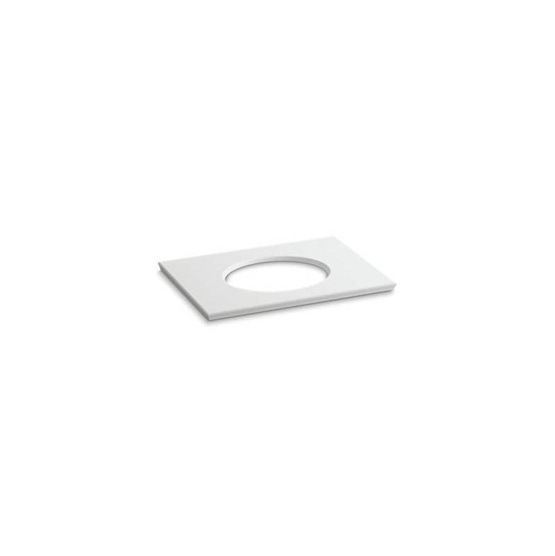Kohler Solid/Expressions® 31'' vanity top with single Verticyl® oval cutout