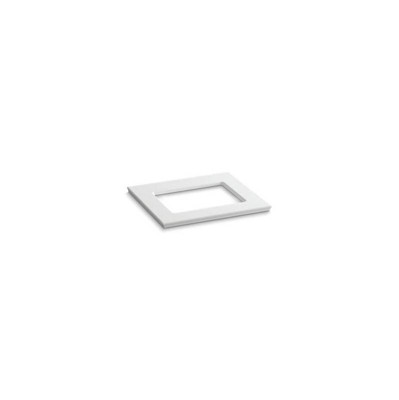 Kohler Solid/Expressions® 25'' vanity top with single Verticyl® rectangular cutout
