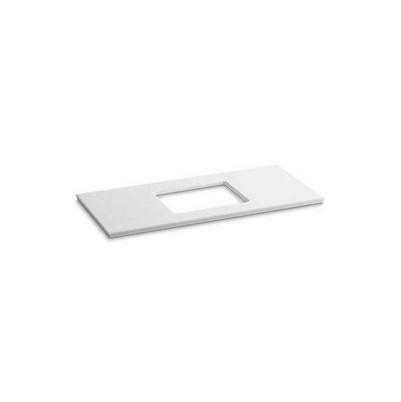 Kohler Solid/Expressions® 49'' vanity top with single Verticyl® rectangular cutout