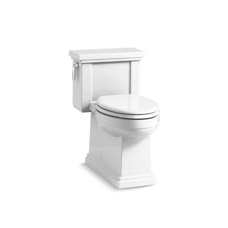 Kohler Tresham® One-piece compact elongated toilet with skirted trapway, 1.28 gpf