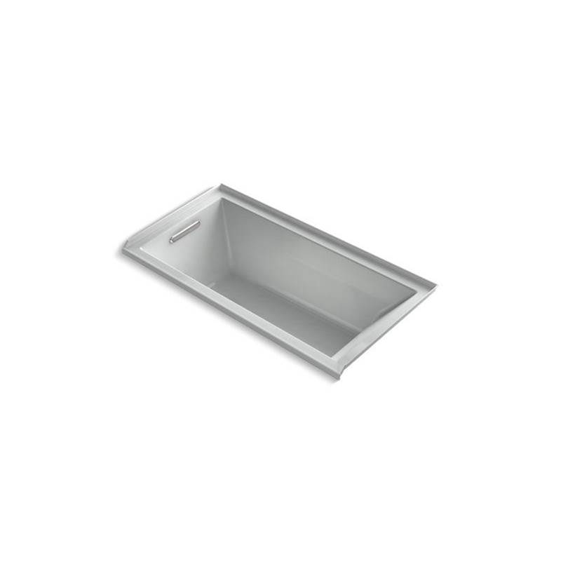 Kohler Underscore® 60'' x 30'' heated whirlpool bath with left drain
