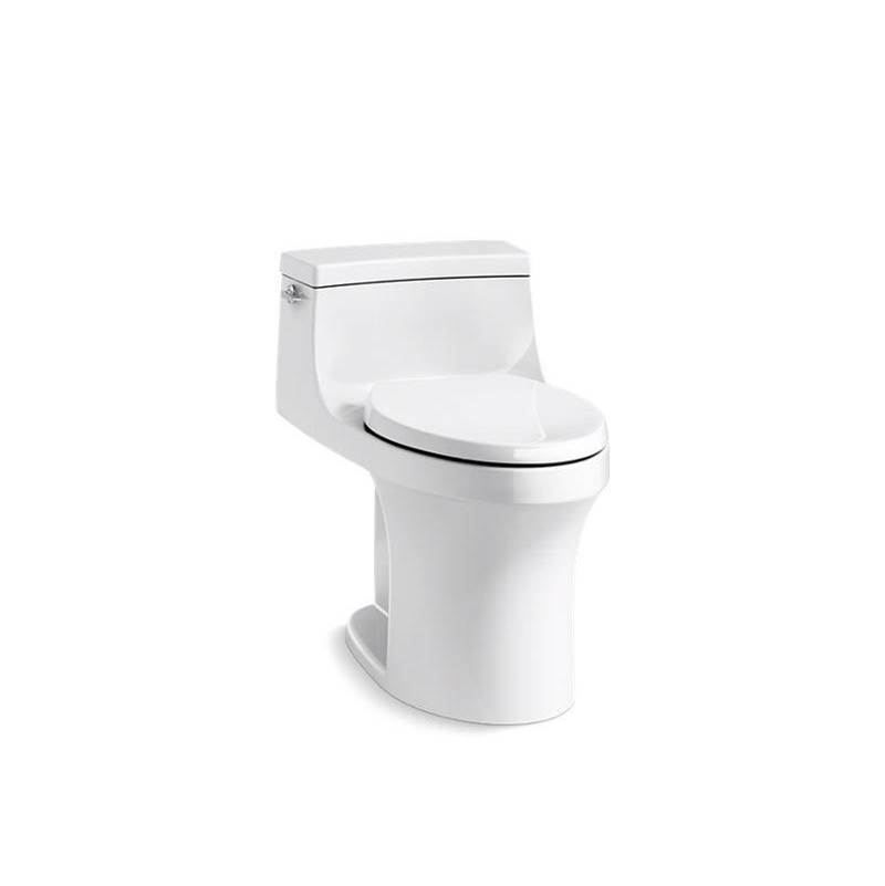 Kohler San Souci® One-piece compact elongated toilet with concealed trapway, 1.28 gpf