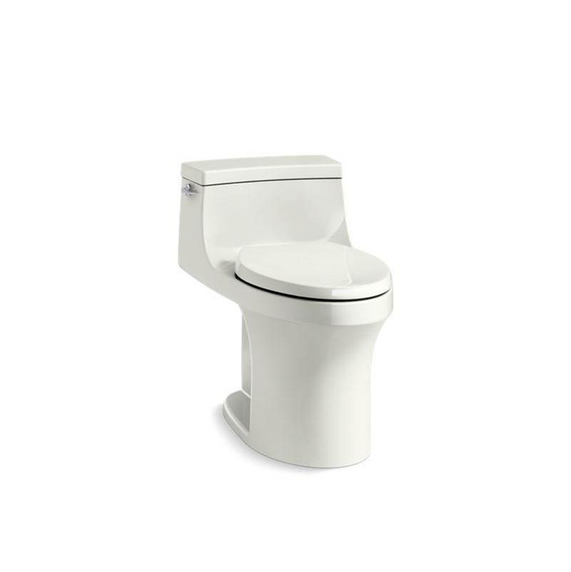 Kohler San Souci® One-piece compact elongated toilet with concealed trapway, 1.28 gpf